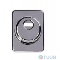 Cipierre, броненакладка (протектор), 310С, прямокутна, хром полірований