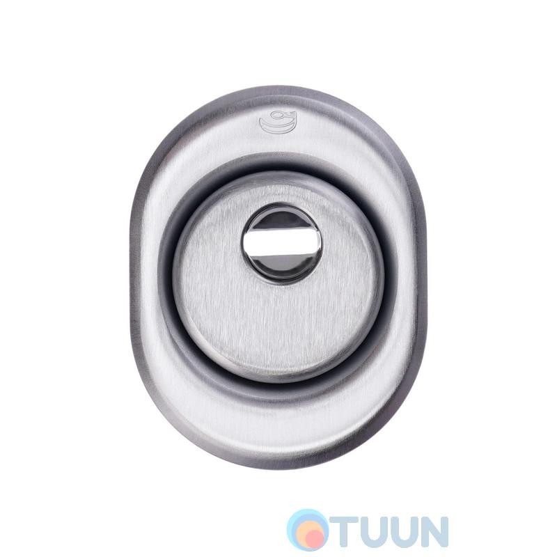 Cipierre, armor plate (protector), “Surprise” 326SV oval, matte chrome