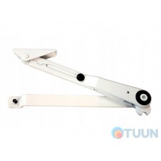 GEZE knee pull, hold-open, for TS 1500, white