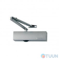 GEZE closer, TS 2000 V BC hold open with knee rod, silver