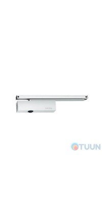 GEZE closer, TS 3000 VBC, with slide rod, white