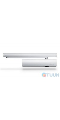 GEZE closer, TS 5000, hold open with slide rod, silver