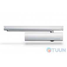 GEZE closer, TS 5000, hold open with slide rod, silver