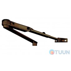 GEZE knee pull, hold-open for TS 4000, brown