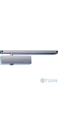 GEZE closer, TS 3000 VBC, hold-open with slide rod, silver
