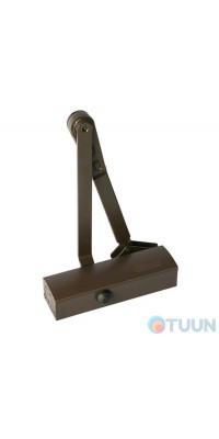 GEZE closer, TS 1500, with knee rod, brown