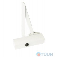 Доводчик GEZE, TS 1500, с коленной тягой, белый