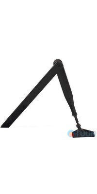 GEZE knee pull, hold-open, for TS 1500, black