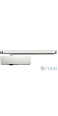 GEZE closer, TS 5000, hold open with slide rod, white