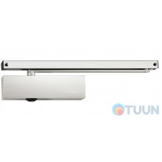 GEZE closer, TS 5000, hold open with slide rod, white