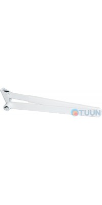 GEZE knee pull, hold-open for TS 4000, white