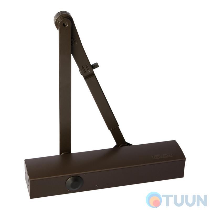 GEZE closer, TS 4000 with knee rod, brown