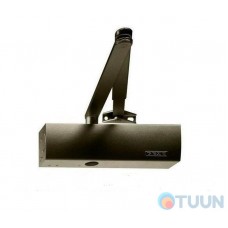 GEZE door closer, TS 2000 V BC with knee rod, brown