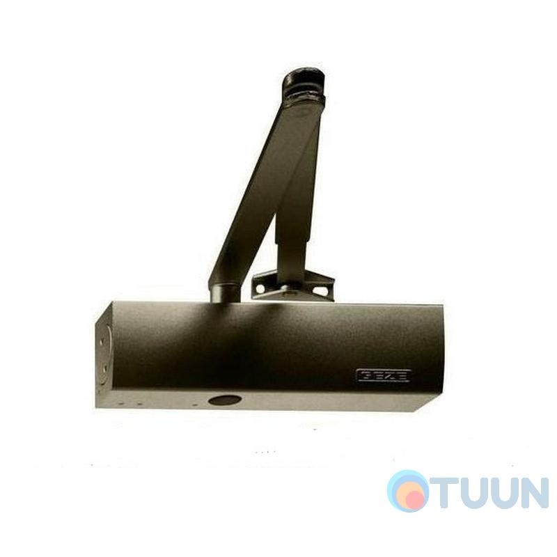 GEZE door closer, TS 2000 V BC with knee rod, brown