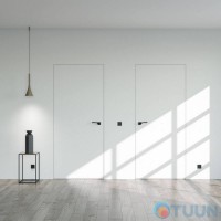 Скрытые двери NoFrame, без торца, грунтованные