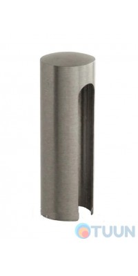 Linea Cali decorative curtain cap, brushed nickel