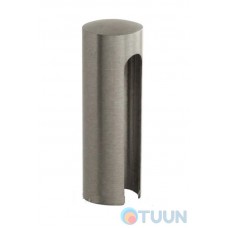 Linea Cali decorative curtain cap, brushed nickel