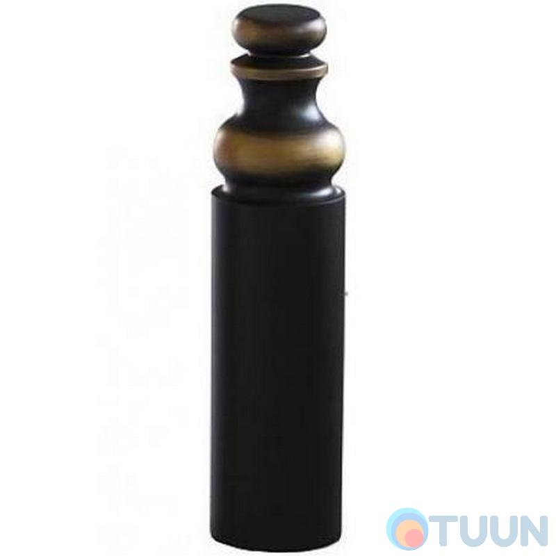 Linea Cali decorative curtain cap matte bronze