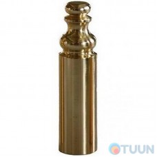 Linea Cali decorative curtain cap brass