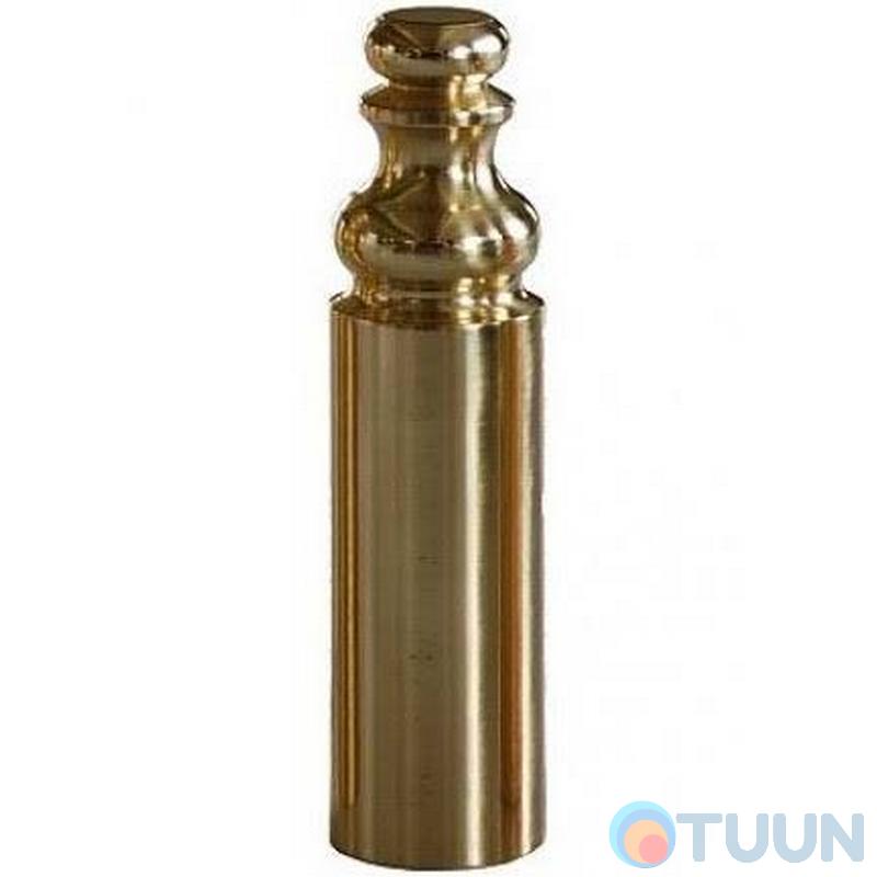 Linea Cali decorative curtain cap brass
