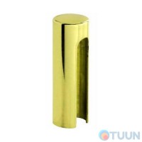 Linea Cali decorative curtain cap, brass