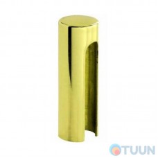 Linea Cali decorative curtain cap, brass