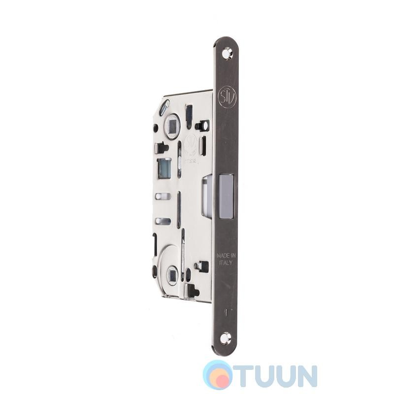 Mortise lock, magnetic STV, Attrazione, WC, polished nickel