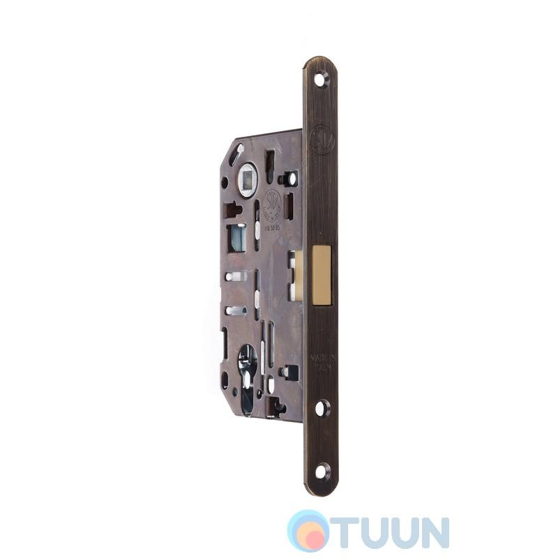 Mortise lock, magnetic STV, Attrazione, PZ, old bronze