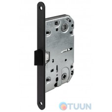 Mortise lock, STV, Medium, WC, black