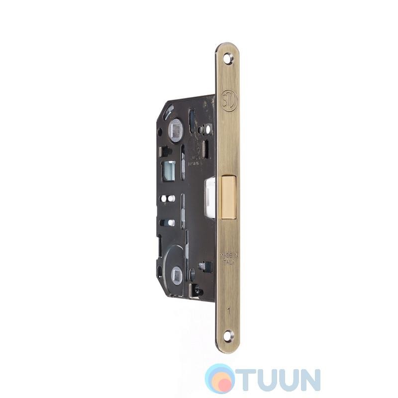 Mortise lock, STV, Medium, WC, old bronze