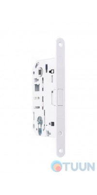 Mortise lock, magnetic STV, Attrazione, PZ, white