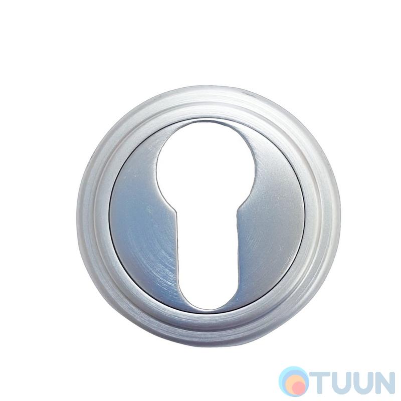 Linea Cali 011 PZ cylinder cover, matt chrome