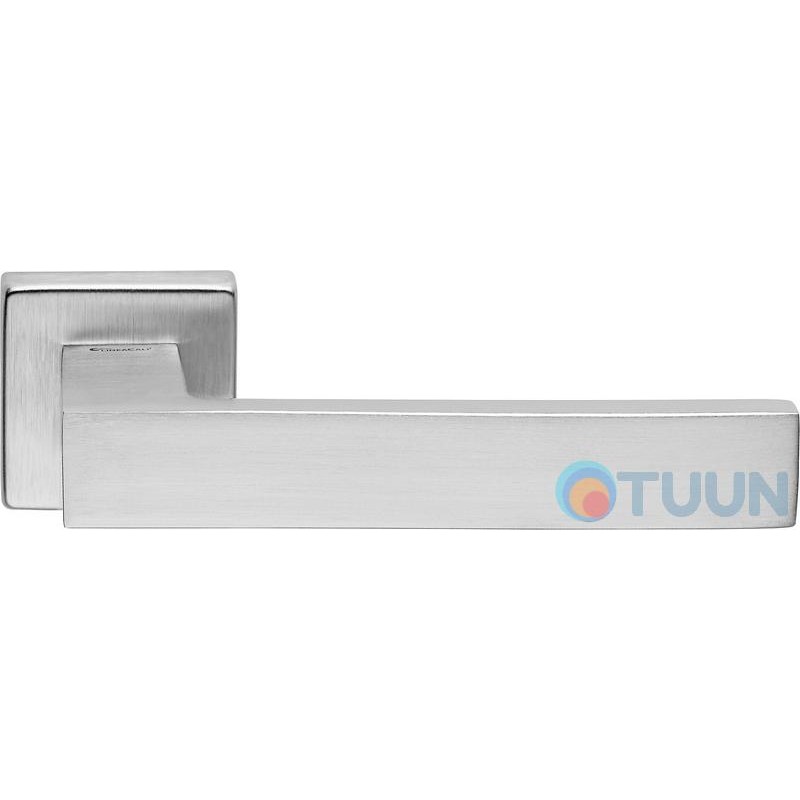 Linea Cali handle, Corner, on 24 square socket, matt chrome