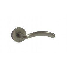 Ilavio handle, 306, on a round rosette, matt nickel