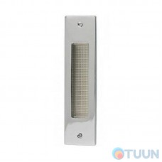 Sliding door handle, Linea Cali, Profilo, nickel
