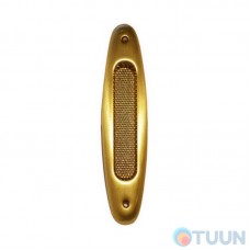 Sliding door handle, Linea Cali, Sirena, brass