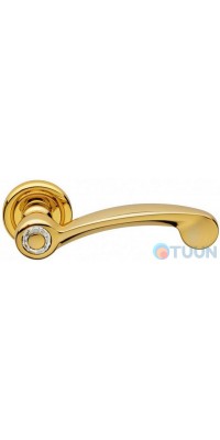 Ручка Linea Cali, Cosmic, на 103 круглій розетці, золото