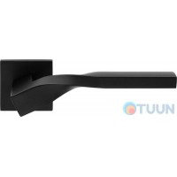 Ручка Linea Cali, Twist, на 88 квадратной розетке, черный матовый