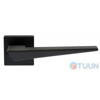 Ручка Ilavio, 2376, на квадратній розетці, чорний матовий