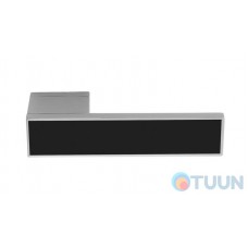 Ilavio handle, 2366, on square socket, matt chrome/black