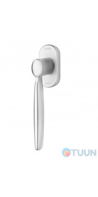Linea Cali window handle, Spring, 025, matt chrome