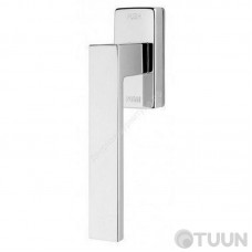 Window handle, Linea Cali, Corner, matt chrome