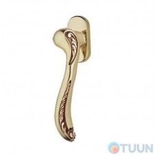 Linea Cali window handle, Lady, French gold