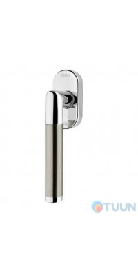 Linea Cali window handle, Karina, matt nickel/chrome