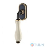 Віконна ручка Linea Cali, Dalia, бронза матова/потрісканий фарфор