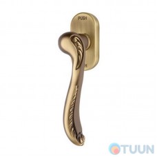 Linea Cali window handle, Lady, bronze