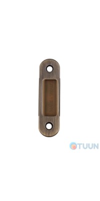 STV, magnetic lock return plate, old bronze