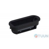 STV, magnetic lock base, black