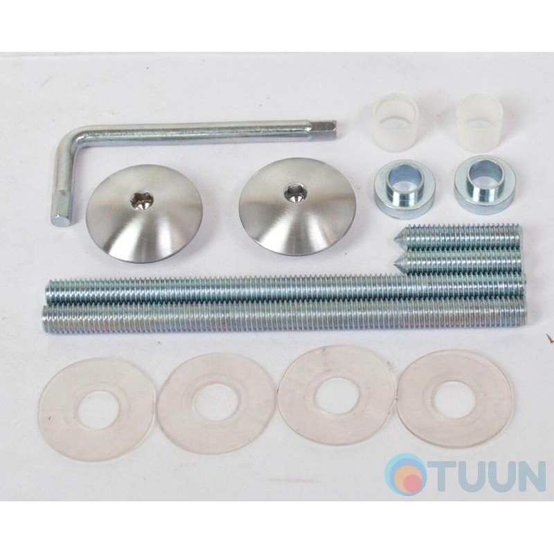 Colombo KIT PS mount matt chrome