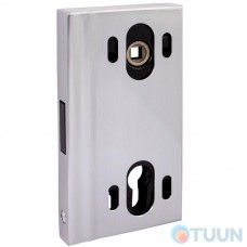 Set lock cl+case matte chrome left